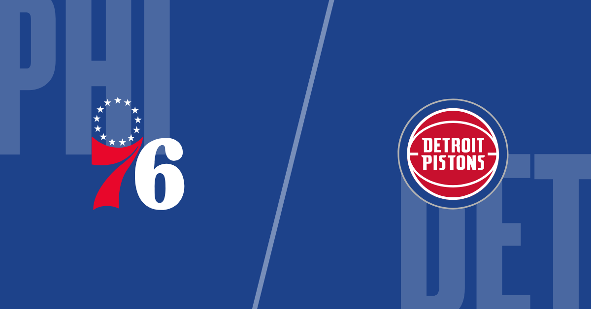 Pistons and 76ers Tie for 28-game Losing Streak