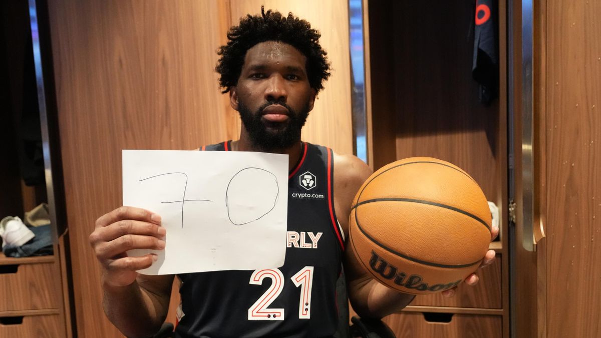 Joel Embiid 70-Point Brilliance Lifts 76ers to Victory