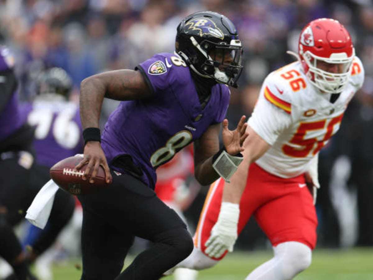 Lamar Jackson Mad as Ravens Offense Sputters Against Chiefs