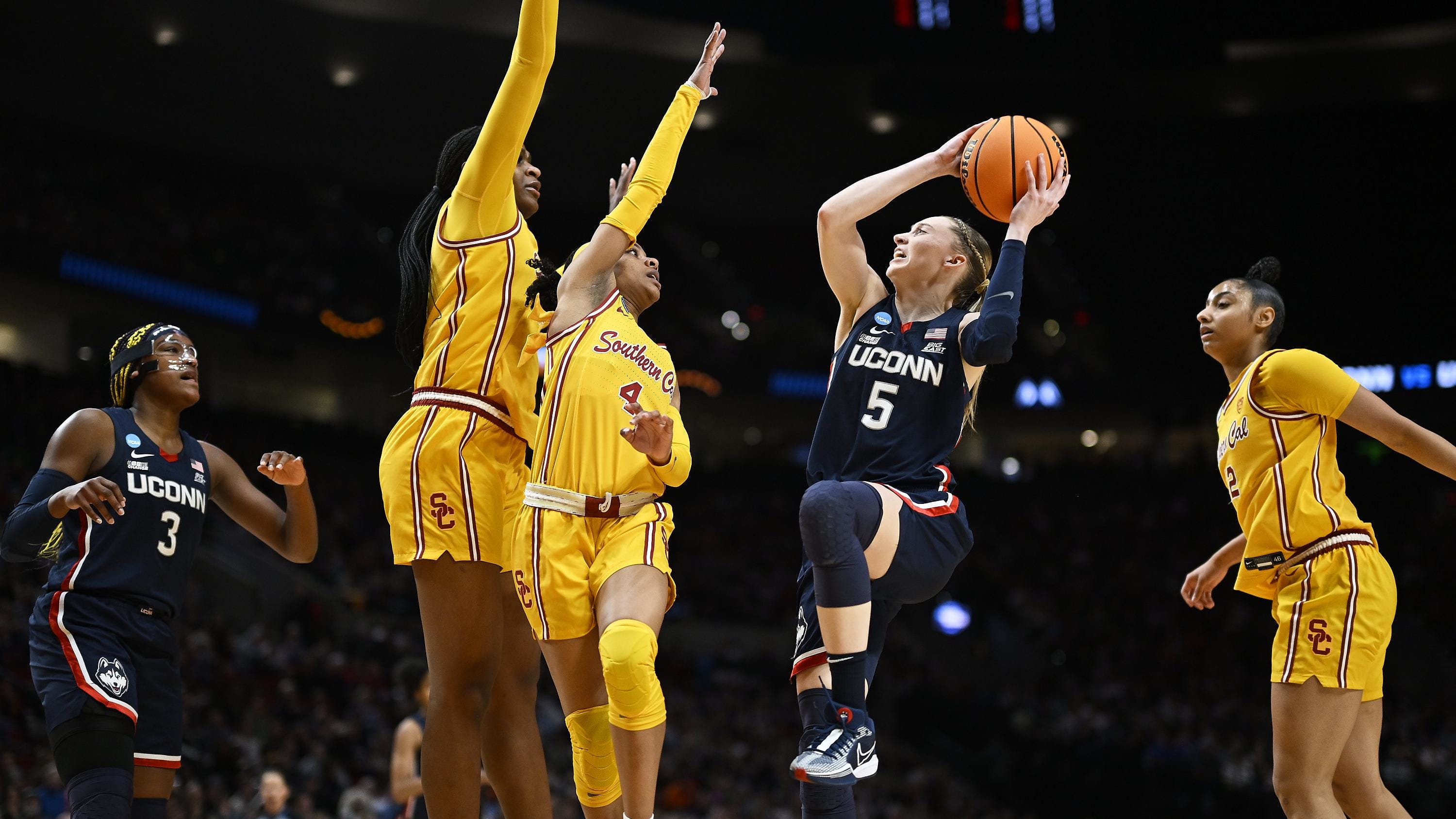 USC Women’s Basketball Falls to UConn in NCAA Elite Eight